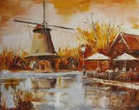 Holland szélmalom